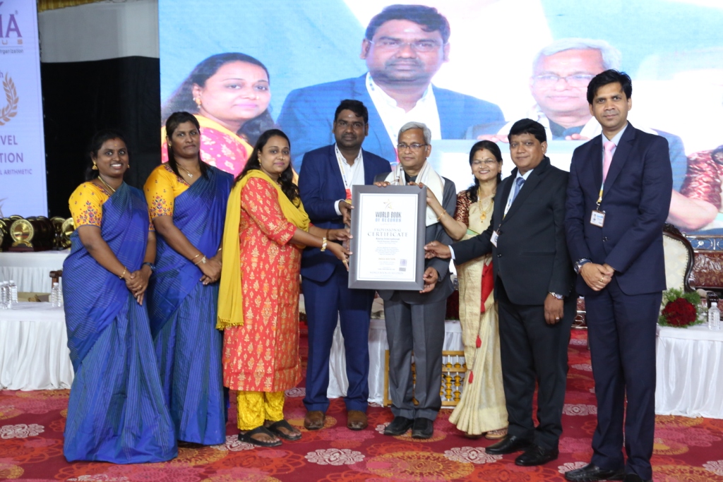 World Book of Records Achievement